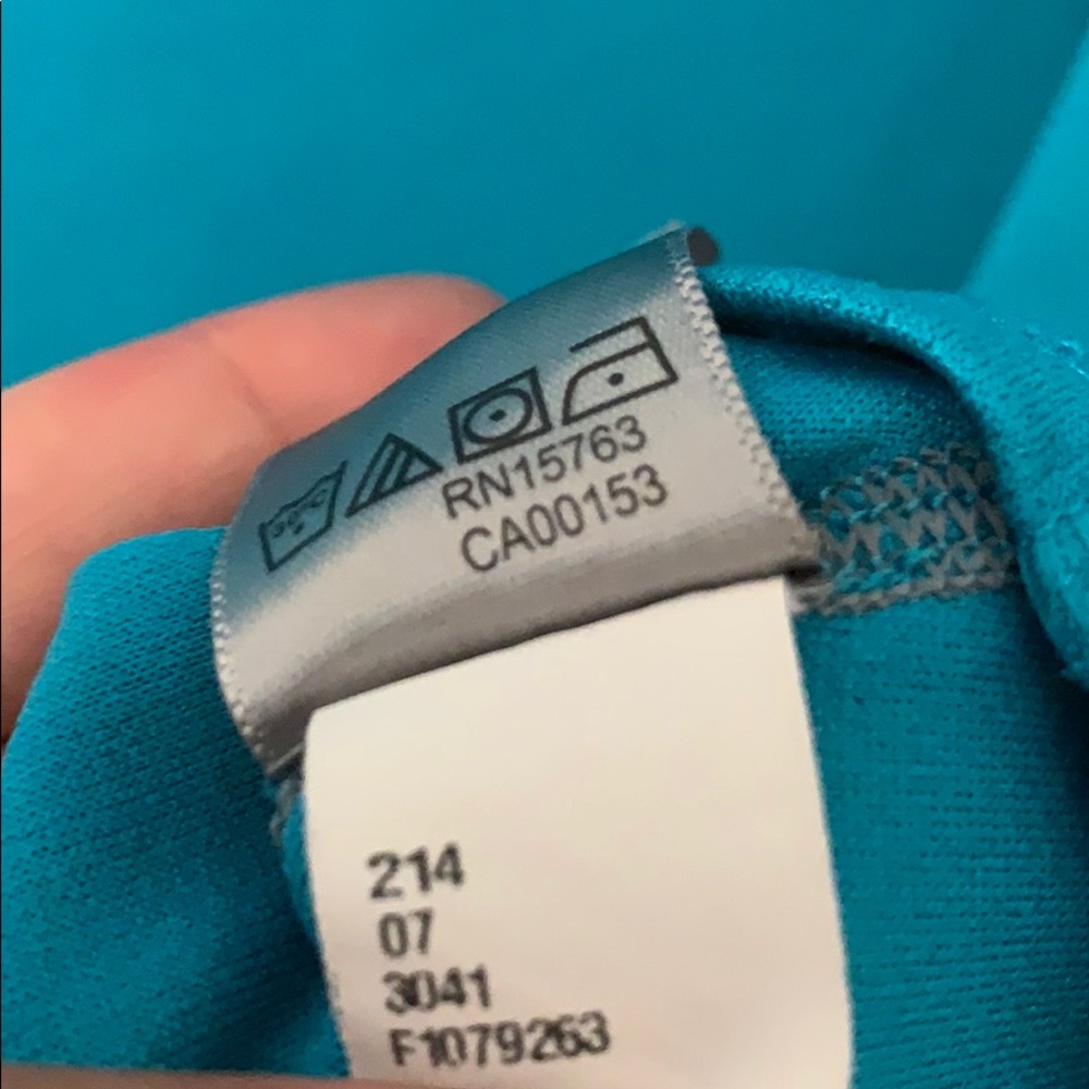 Champion turquoise DuoDry women’s Gym Blouse shirt - Picture 11 of 12